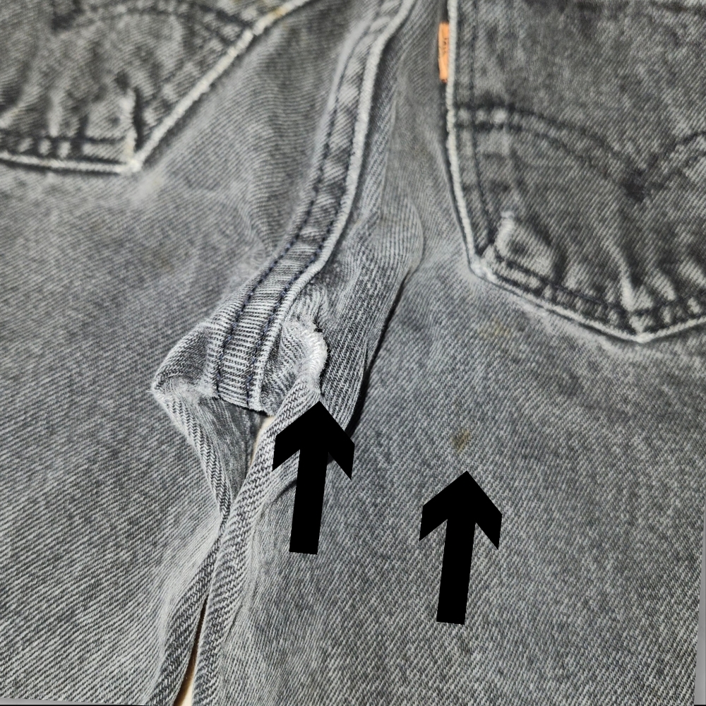 Vintage Kids Levis Jeans - Picture 6 of 8
